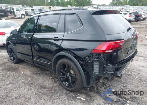 2023 Volkswagen Tiguan 2.0T Se R-Line Black from USA, damaged, VIN 3VVCB7AX2PM083015